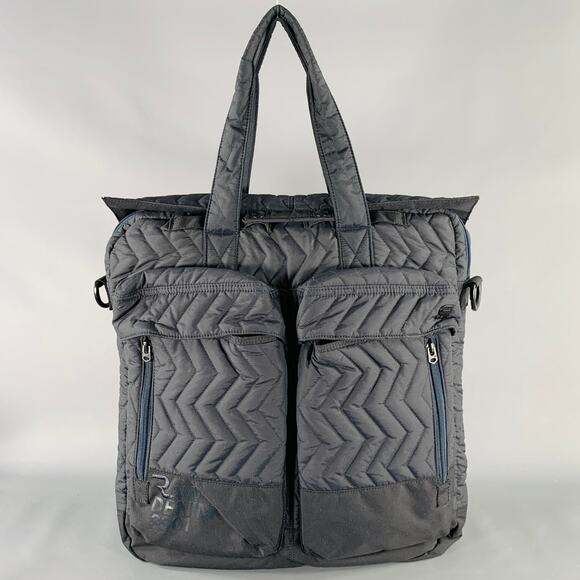 G-STAR Black Quilted Polyamide Top Handles Bag - Picture 1 of 11